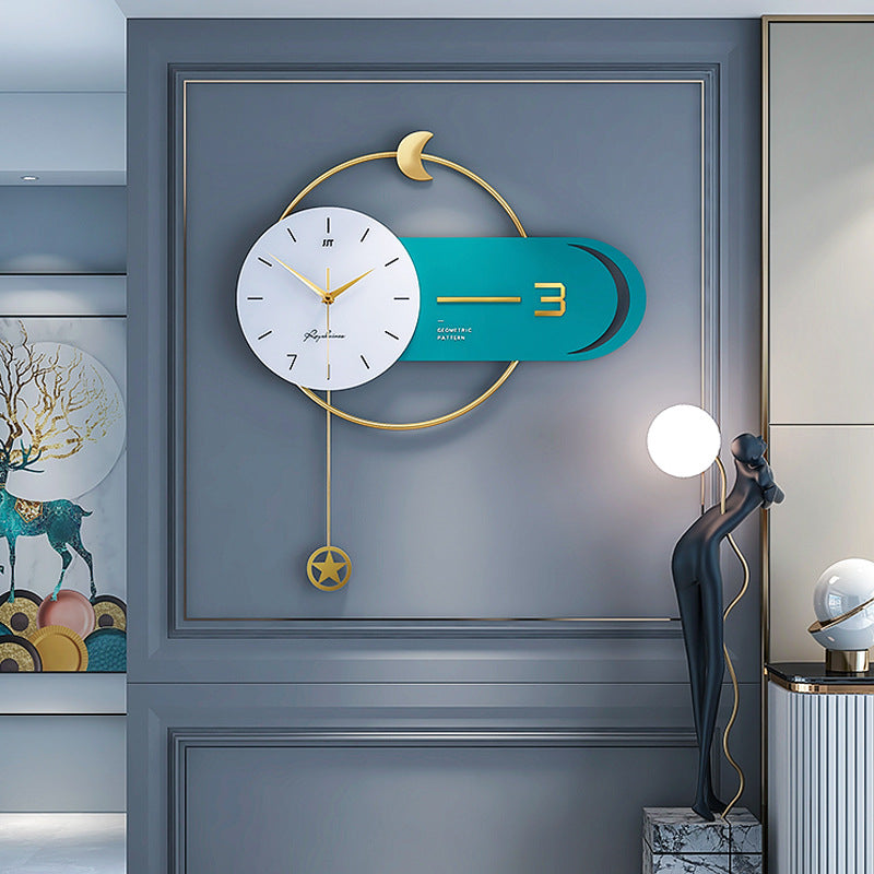 Luxury Moon Wall Clock